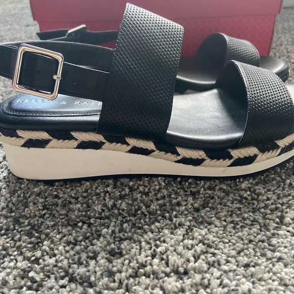 Kelly & Katie Poliana Espadrille Wedge Sandal - Picture 3 of 8